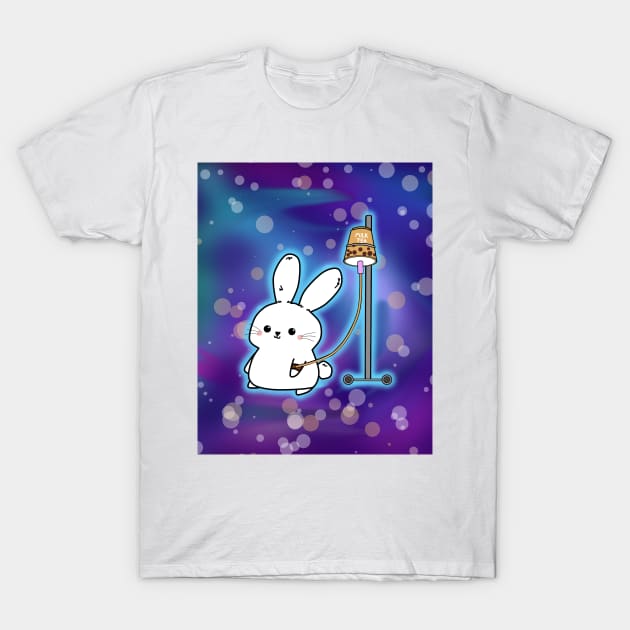 Boba Bunny in Space! T-Shirt by SirBobalot